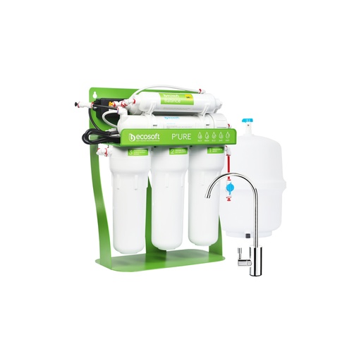 [HyRO-Pure-balance-Pump] PURE Balance reverse osmosis water filter with booster pump