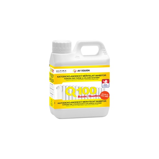 [Q100B4/01] Q100 Basic Quattro koncentrovaný merateľný inhibítor korózie 1:400