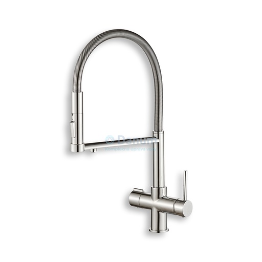 [BAT3-S/MAT] Trojcestná kuchynská batéria NITRA with shower