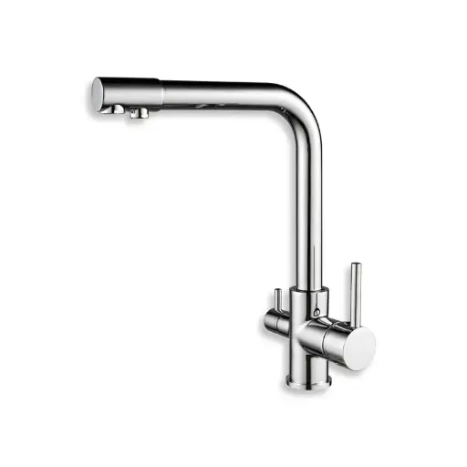[BAT3-L/LES] Three-way kitchen faucet HORNÁD, shiny