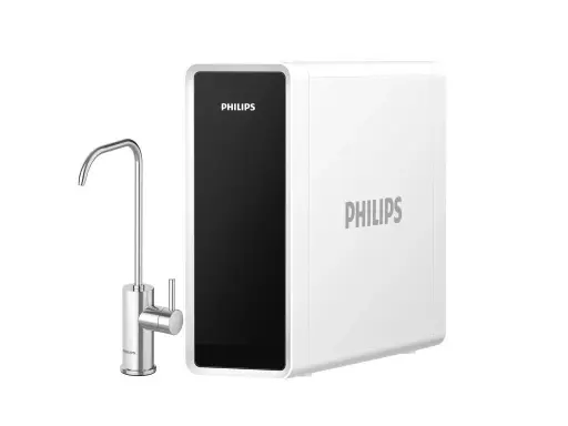 [AUT8960/10] Philips poddřezový filtrační systém AUT4030R600, 2 filtry - aktivní uhlí + polyfenylen a reverzní osmóza, kapacita 1,6 l/min, včetně baterie