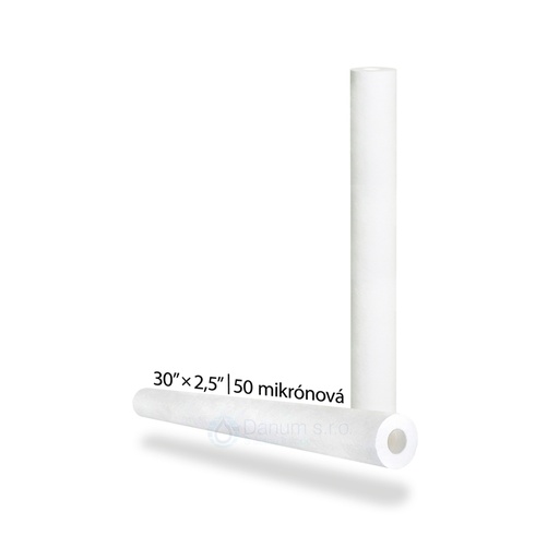 [PPS-3050] Náhradná filtračná PP vložka - lisovaná | 30” × 2,5” | 50 µm
