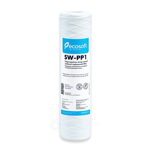 [PPV1] Náhradná vinutá filtračná PP vložka - 10”x2,5” | 1 µm