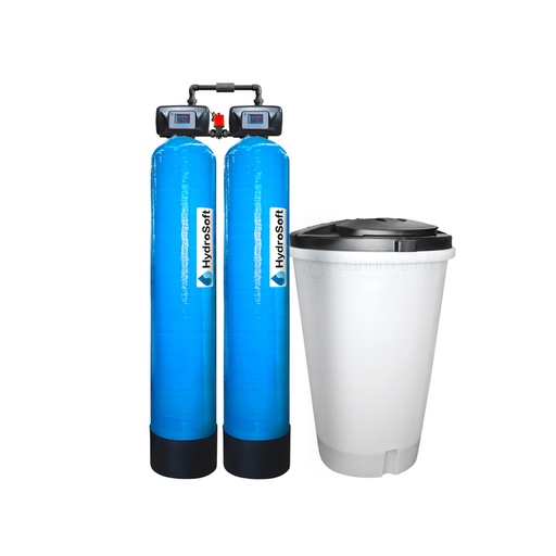 [400D2/92] Dvojitý priemyselný zmäkčovač vody HydroSoft 400D2-HYS1-Com