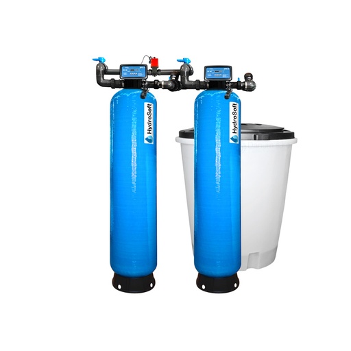 [600D2/HYS-2] Dvojitý priemyselný zmäkčovač vody HydroSoft D2 8,1 m³/h