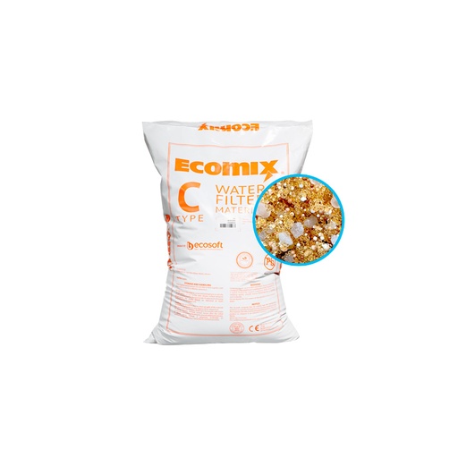 [Ecomix-C] Multifunkčná filtračná hmota ECOMIX C | 25 l/18,75 kg/vrece