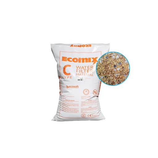 [Ecomix-C] Viacúčelová filtračná hmota ECOMIX C 25 L/18,75 kg/vrece