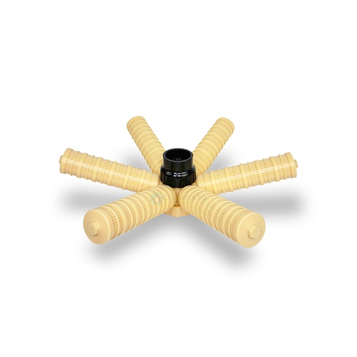 [307-50-TM-0,25] Dolný rozdelovač d50: 6 ramien