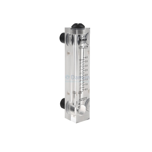 [RM-PM10] Rotameter, 10 GPM, montované do panelu