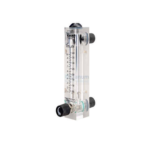 [RM-PMV1] Rotameter, 1 GPM, montované do panelu s obmedzovač