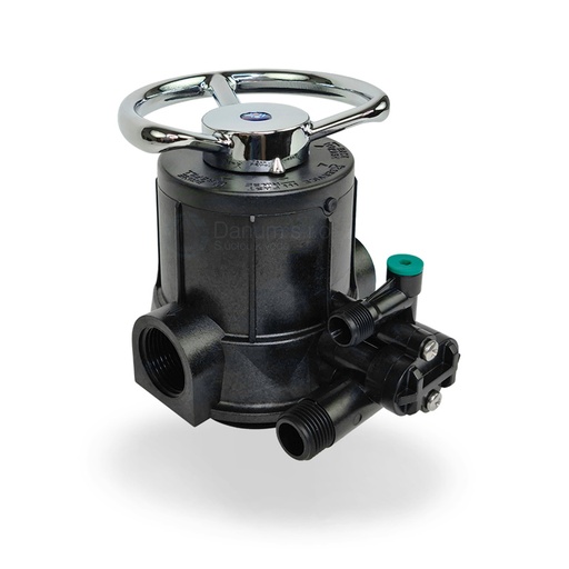 [RX-64A/MHS] Manuálny zmäkčovací ventil 1", horné pripojenie -