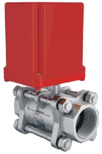 [CBV-25-TSS] Nerezový Keramický Guľový ventil s časovačom