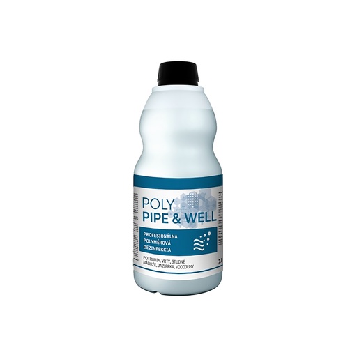 [DEZ-POLY] POLY PIPE & WELL dezinfekcia studní a rozvodov, 1000 ml